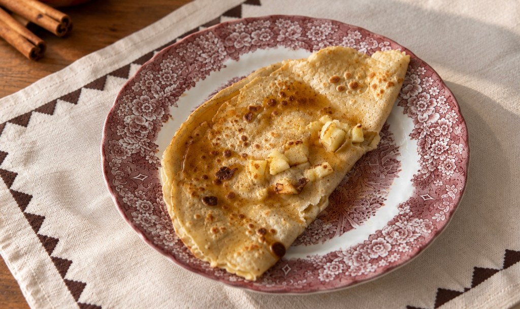 Apfel-Chai-Pfannkuchen